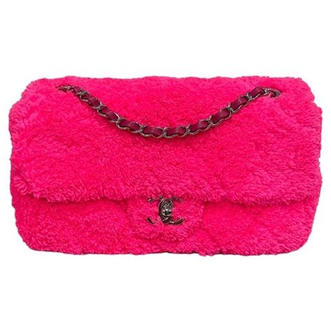 Borsa A Tracolla Chanel Timeless 2.55 Puffer Fucsia L.E. 2019.